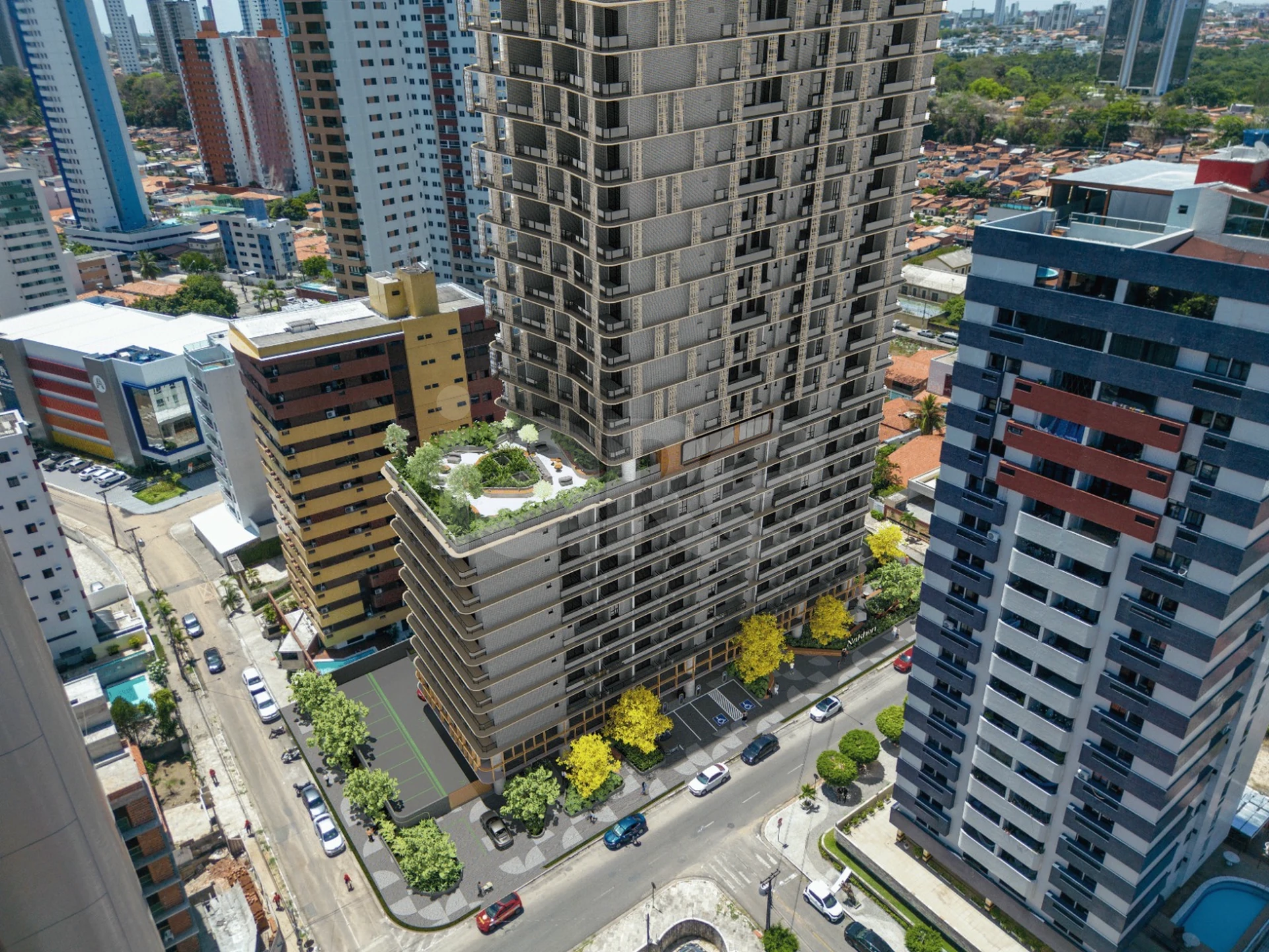 Nakhon Manaira - Studio com 35,22 m², em Manaíra — foto 2