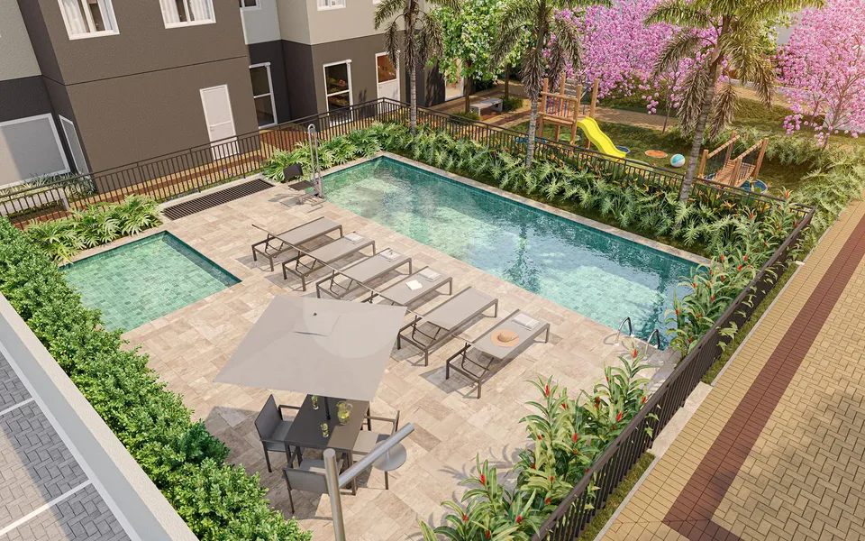 Ares do Horto Pau Brasil - Apartamento com 32,14 m², em Horto do Ipê — foto 15