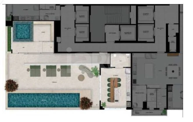 Planta — Pavimento rooftop