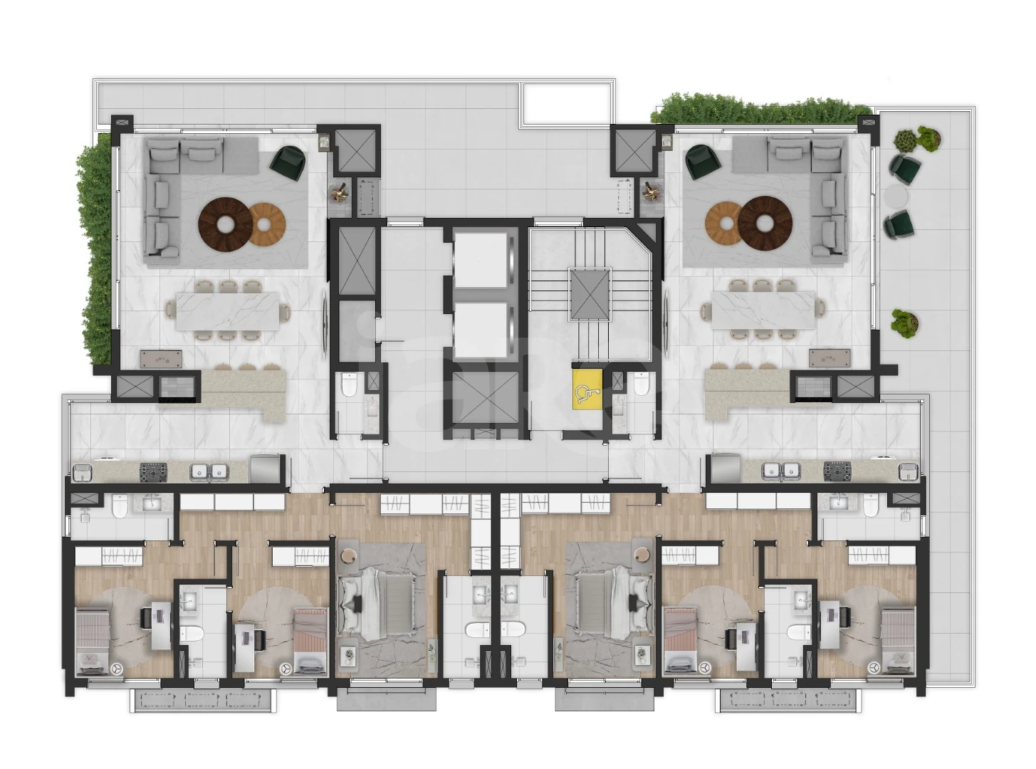 Planta — Pavimento 3