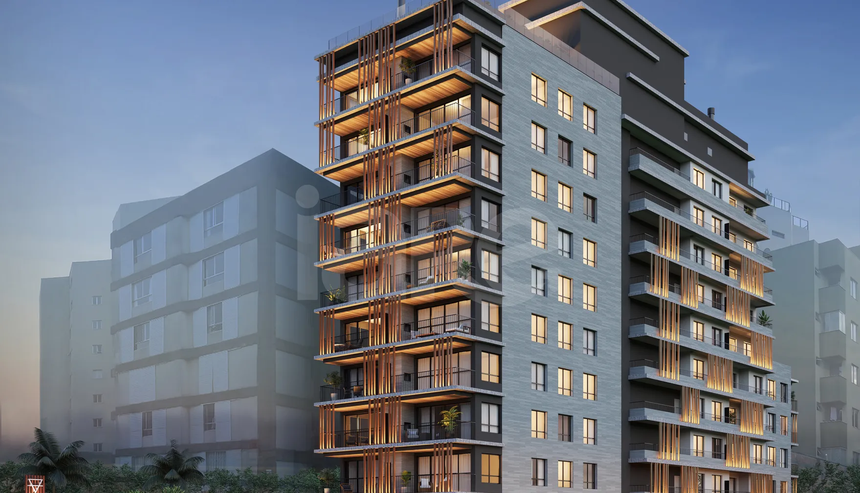 Temple Batel - Apartamento com 52,68 m², em Batel — foto 8