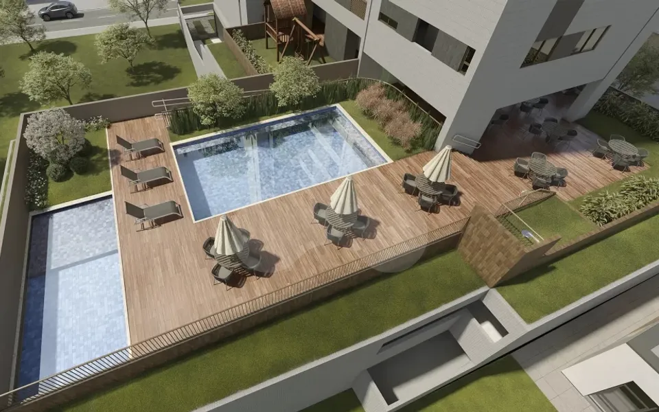 Praça dos Pinheiros - Apartamento com 55 m², em Rosarinho — foto 12