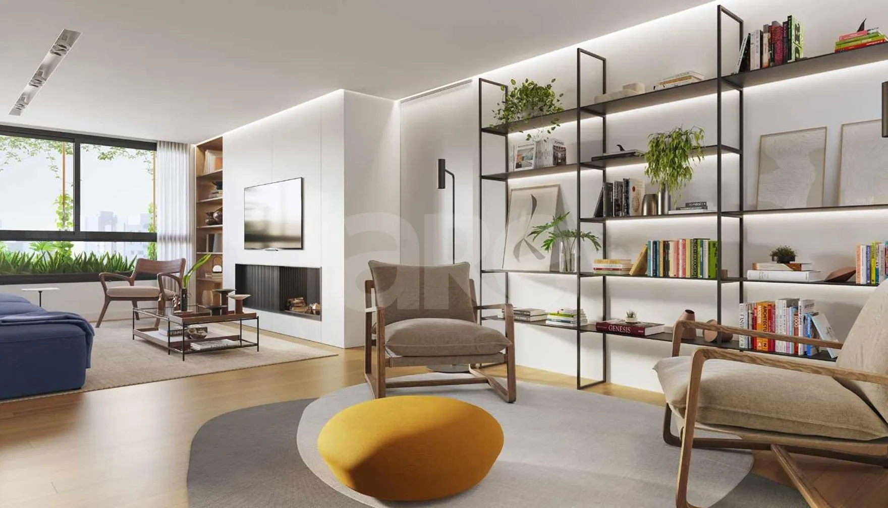 Jardim Amélia - Apartamento com 91,53 m², em Petrópolis — foto 3