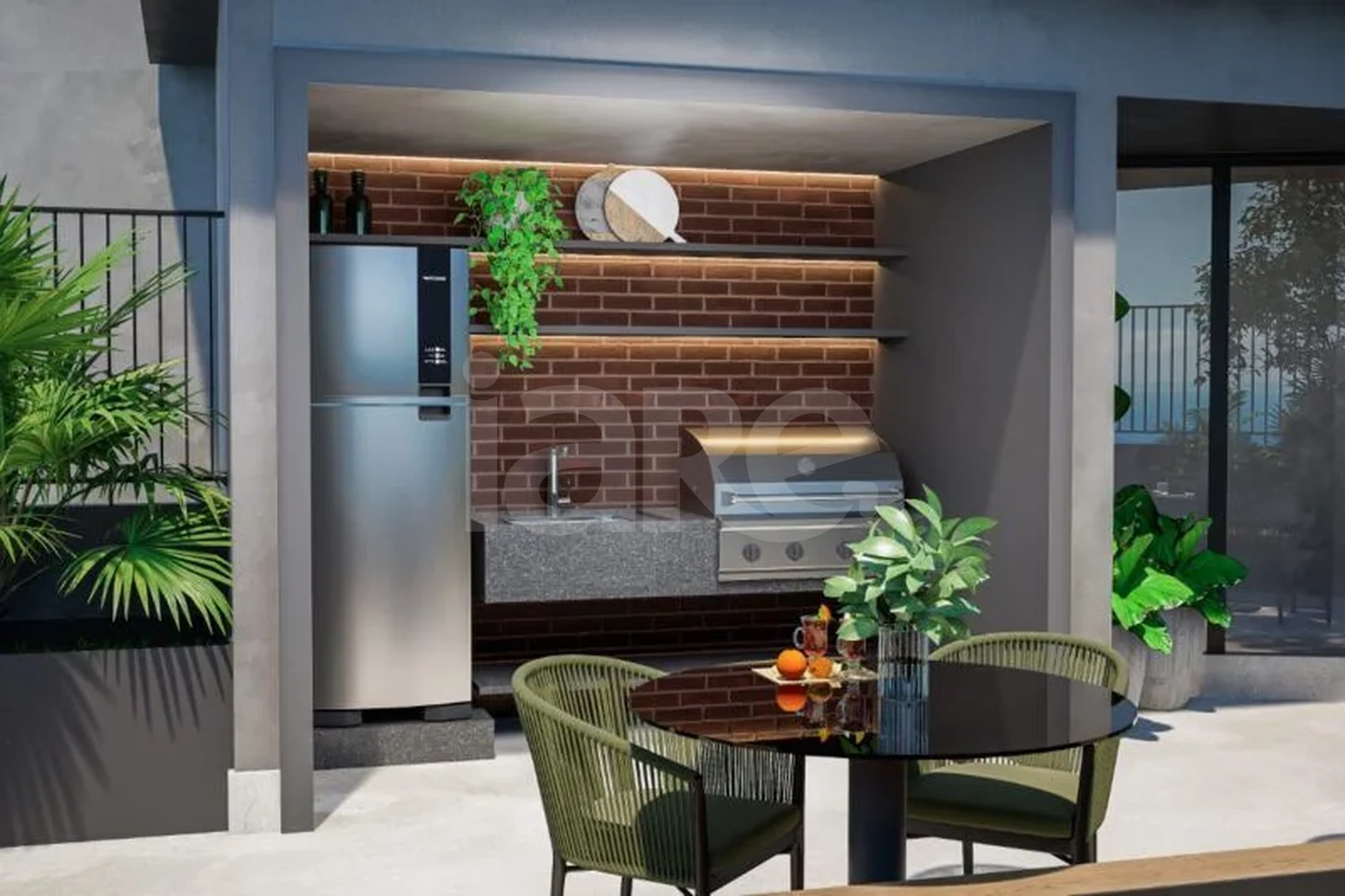 Get Home Design - Apartamento com 40,97 m², em Mirandópolis — foto 47