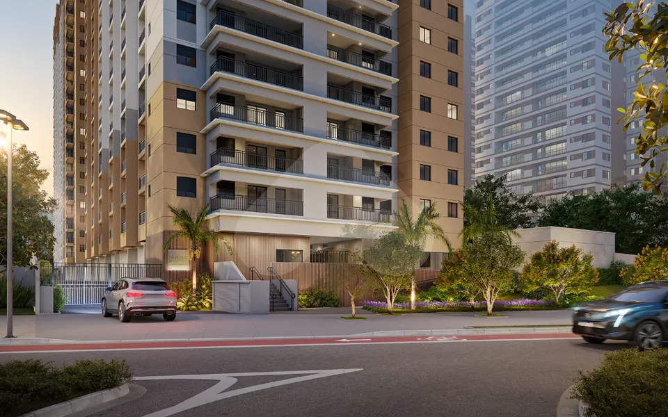 Parque das Nações Condomínio Laguna - Apartamento com 26 m², em Jardim Caravelas — foto 2