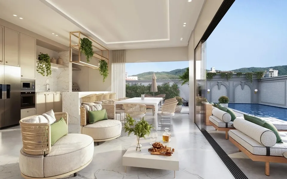 Duomo Di Trento Residence - Apartamento com 85,62 m², em Perequê — foto 4