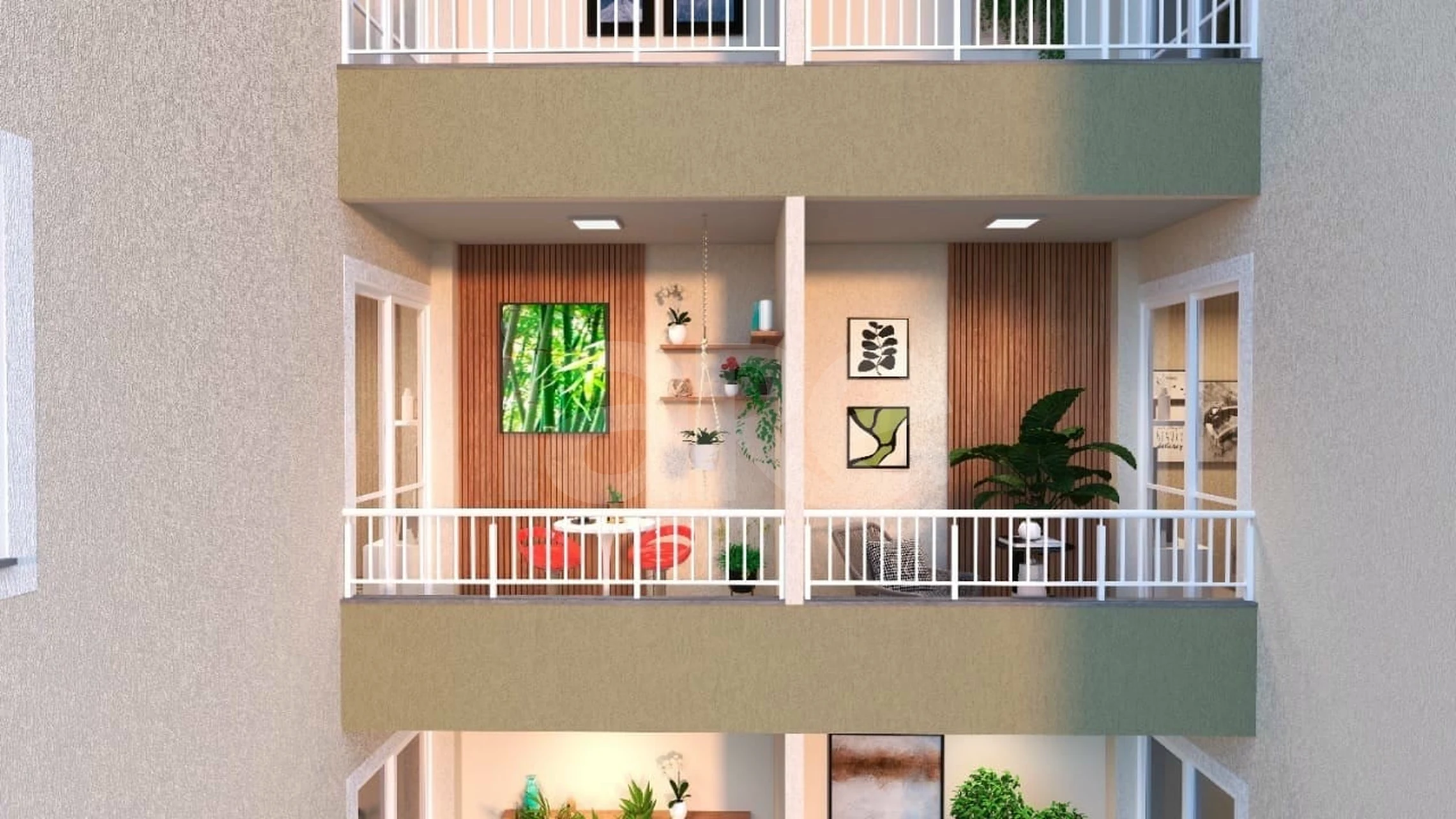 Flores da Alvorada - Apartamento com 47,8 m², em Bela Vista — foto 17