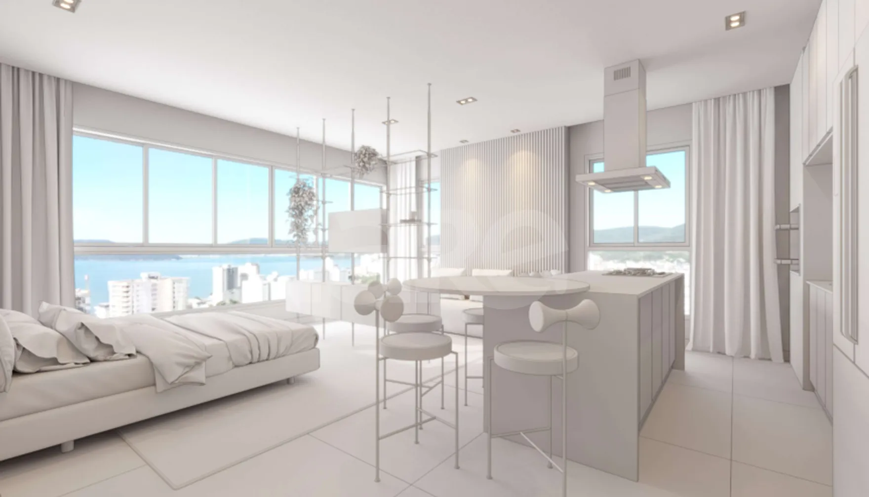 Plural - Studio com 45,84 m², em Perequê — foto 3