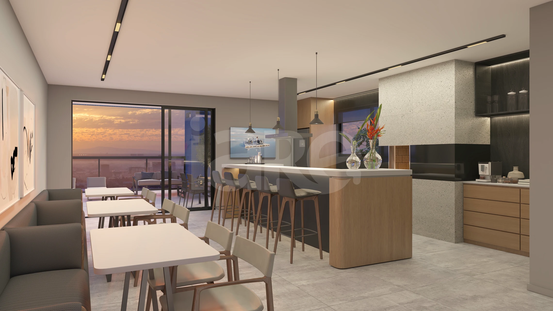 Pine Blue - Apartamento com 61,67 m², em Capão Raso — foto 18