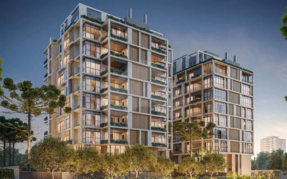 The Pineyards - Apartamento com 124,64 m², em Cabral — foto 2