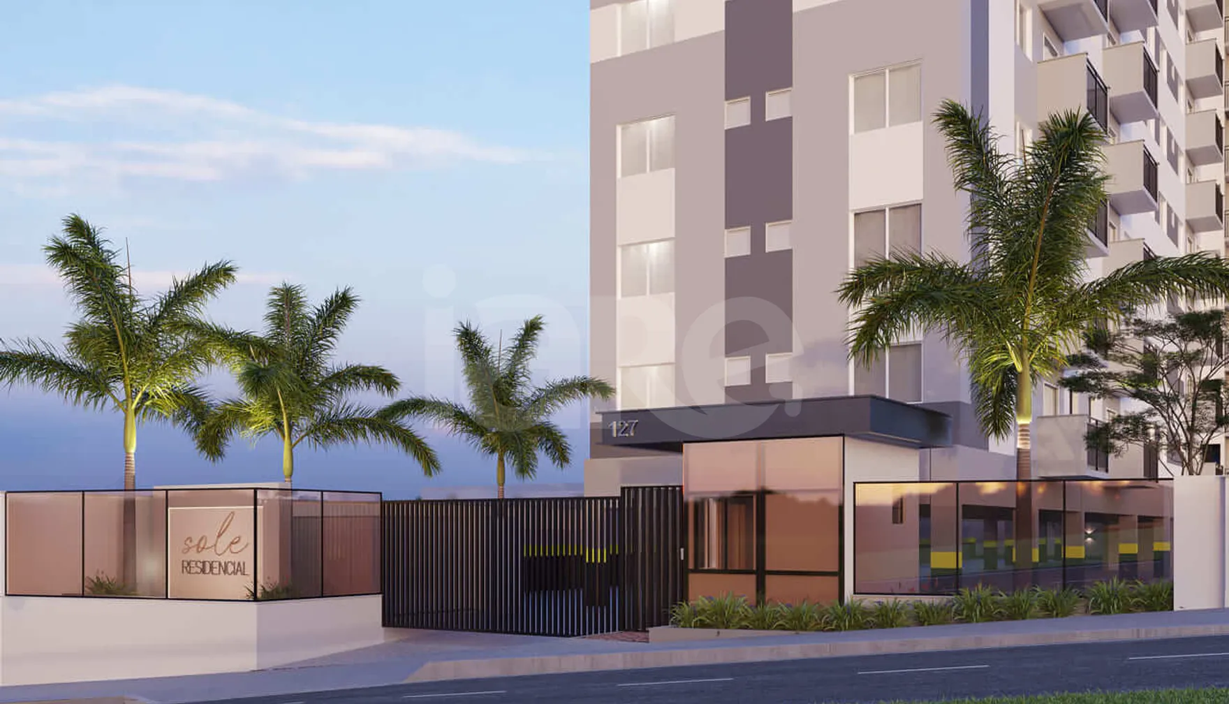 Urb Sole - Apartamento com 33,03 m², em Todos os Santos — foto 2