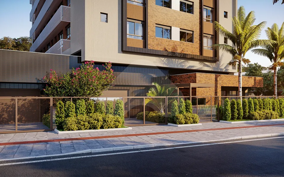 Giardino - Apartamento com 63,3 m², em Petrópolis — foto 2