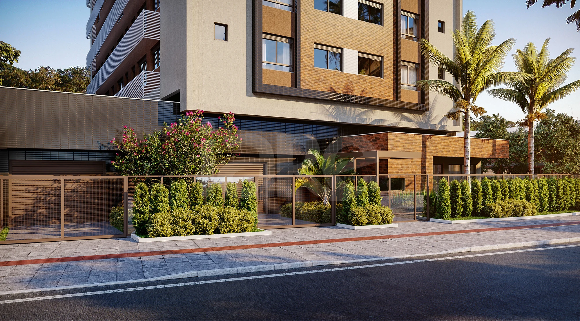 Giardino - Apartamento com 80,86 m², em Petrópolis — foto 2