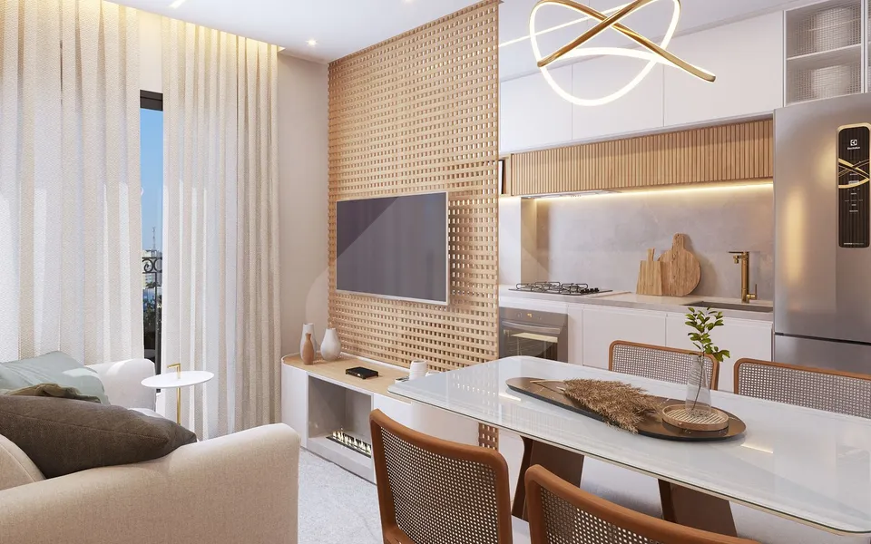 Levon - Apartamento com 31,2 m², em Jardim Trussardi — foto 2