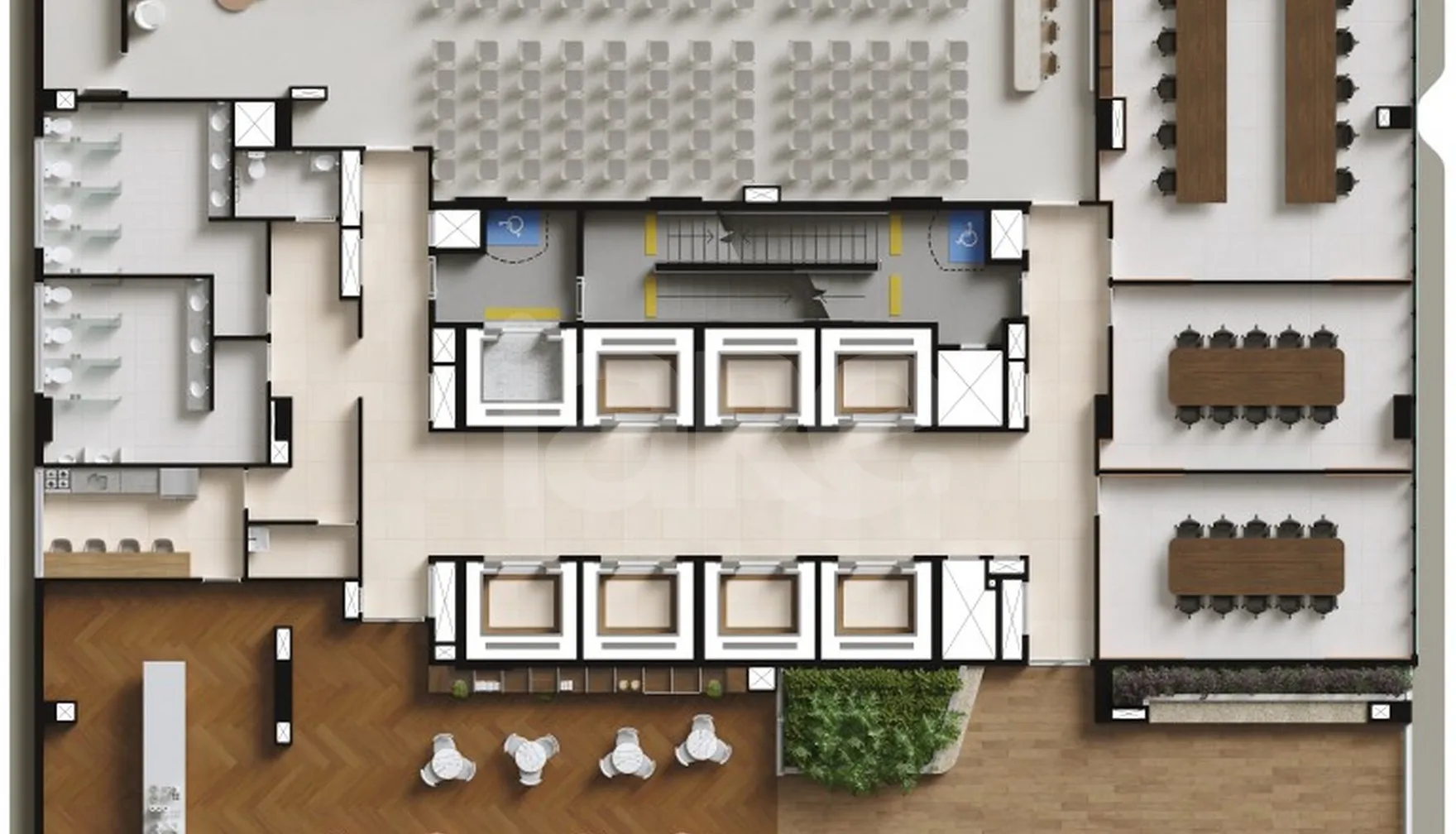 Planta — Pavimento rooftop