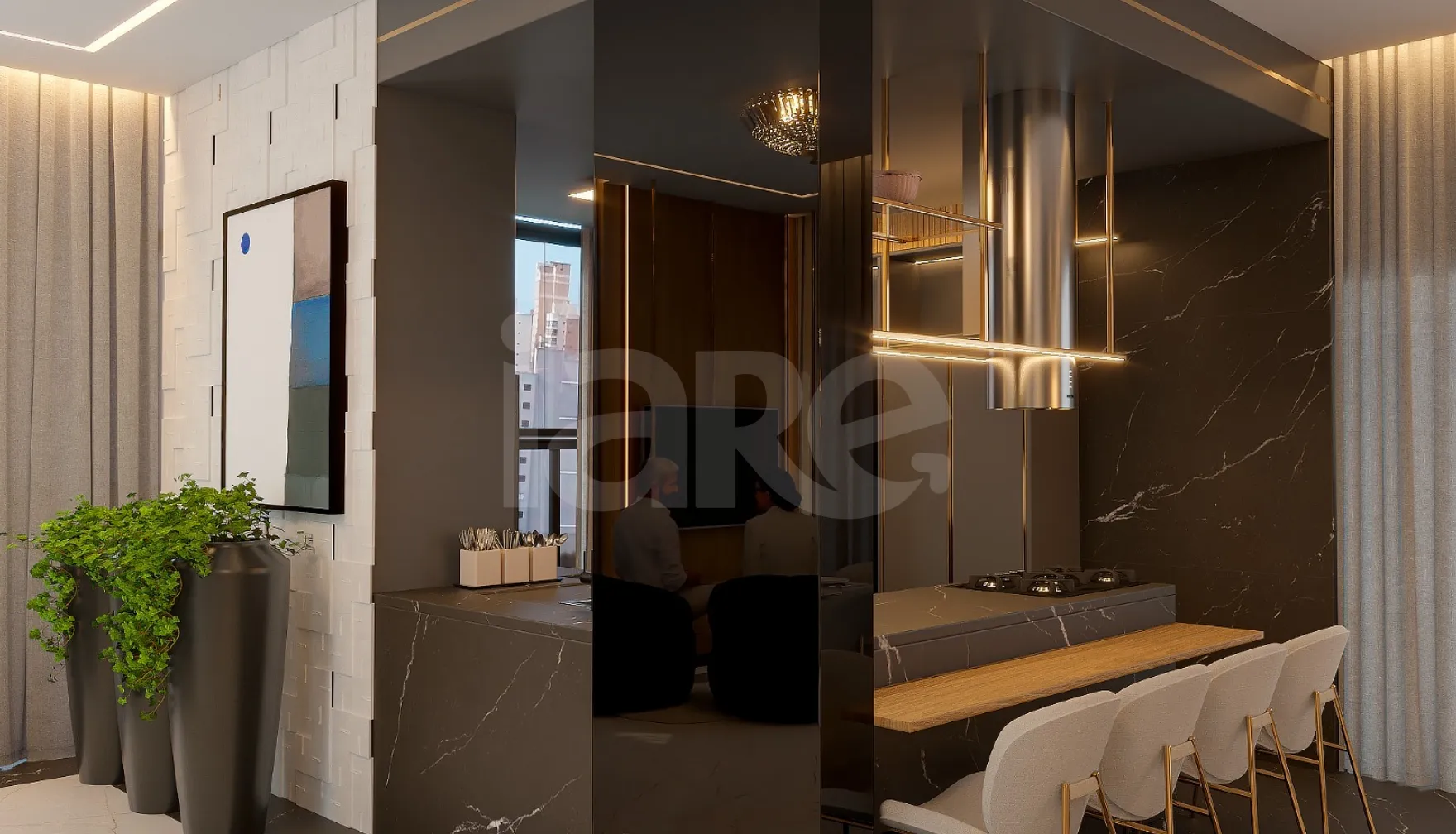 Oceânico - Apartamento com 49,15 m², em Meia Praia — foto 16