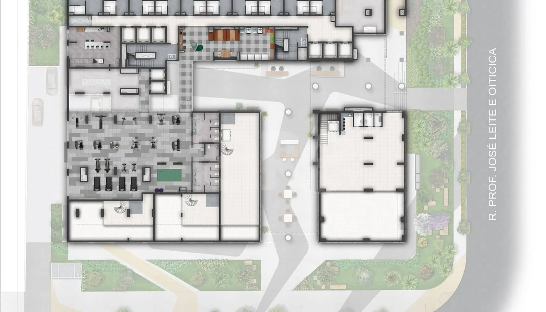 Planta — Pavimento lazer 1