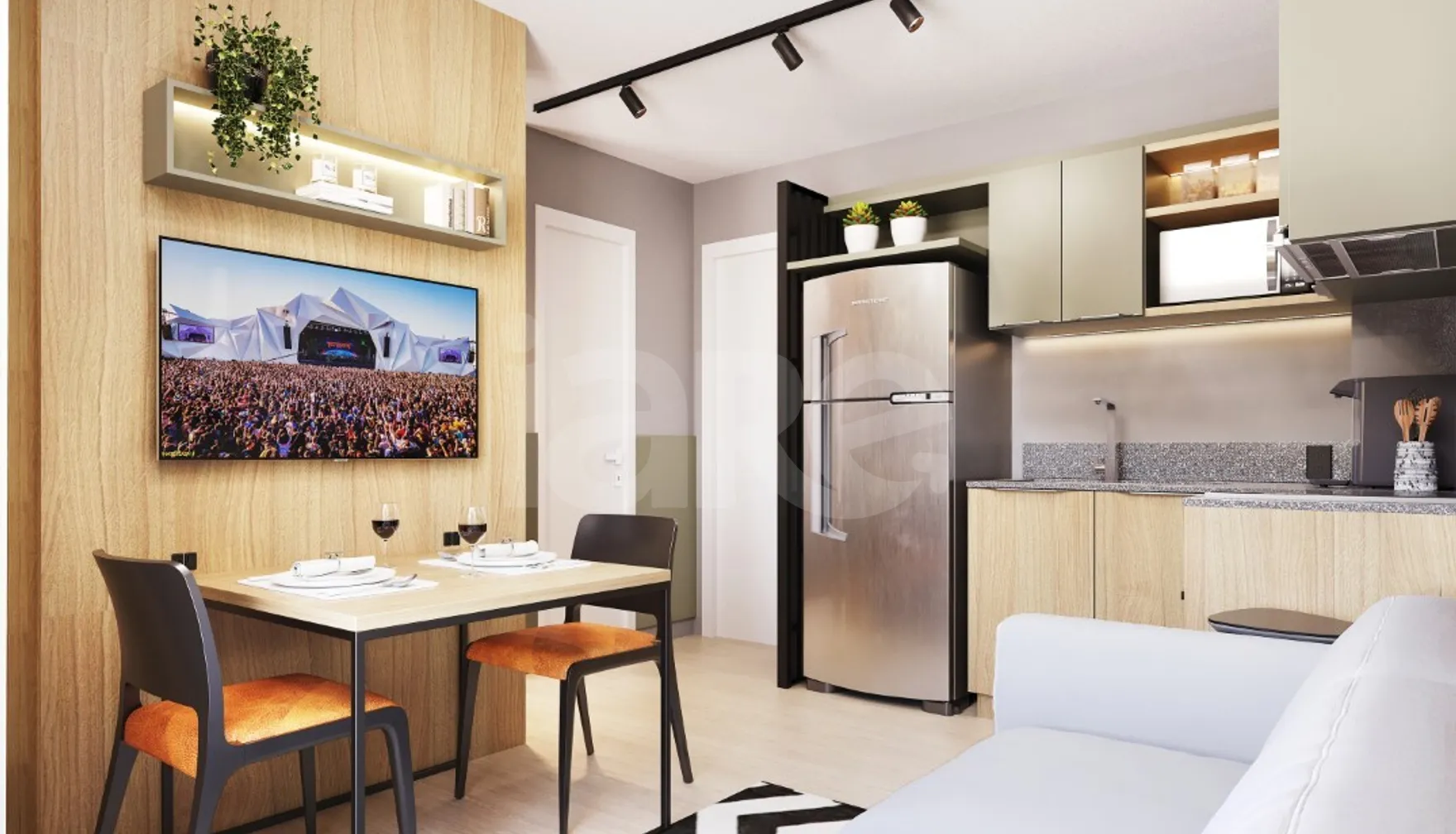 Mural Bom Fim - Studio com 32,76 m², em Bom Fim — foto 3