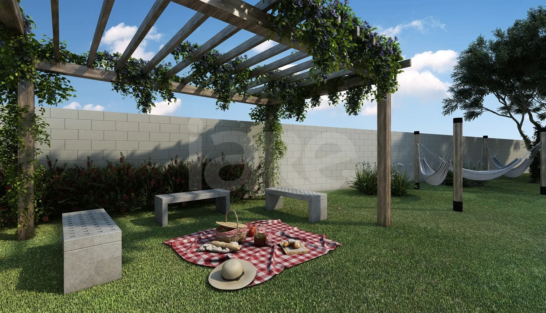 Jardim das Amoreiras - Garden com 59,12 m², em Cosmos — foto 9