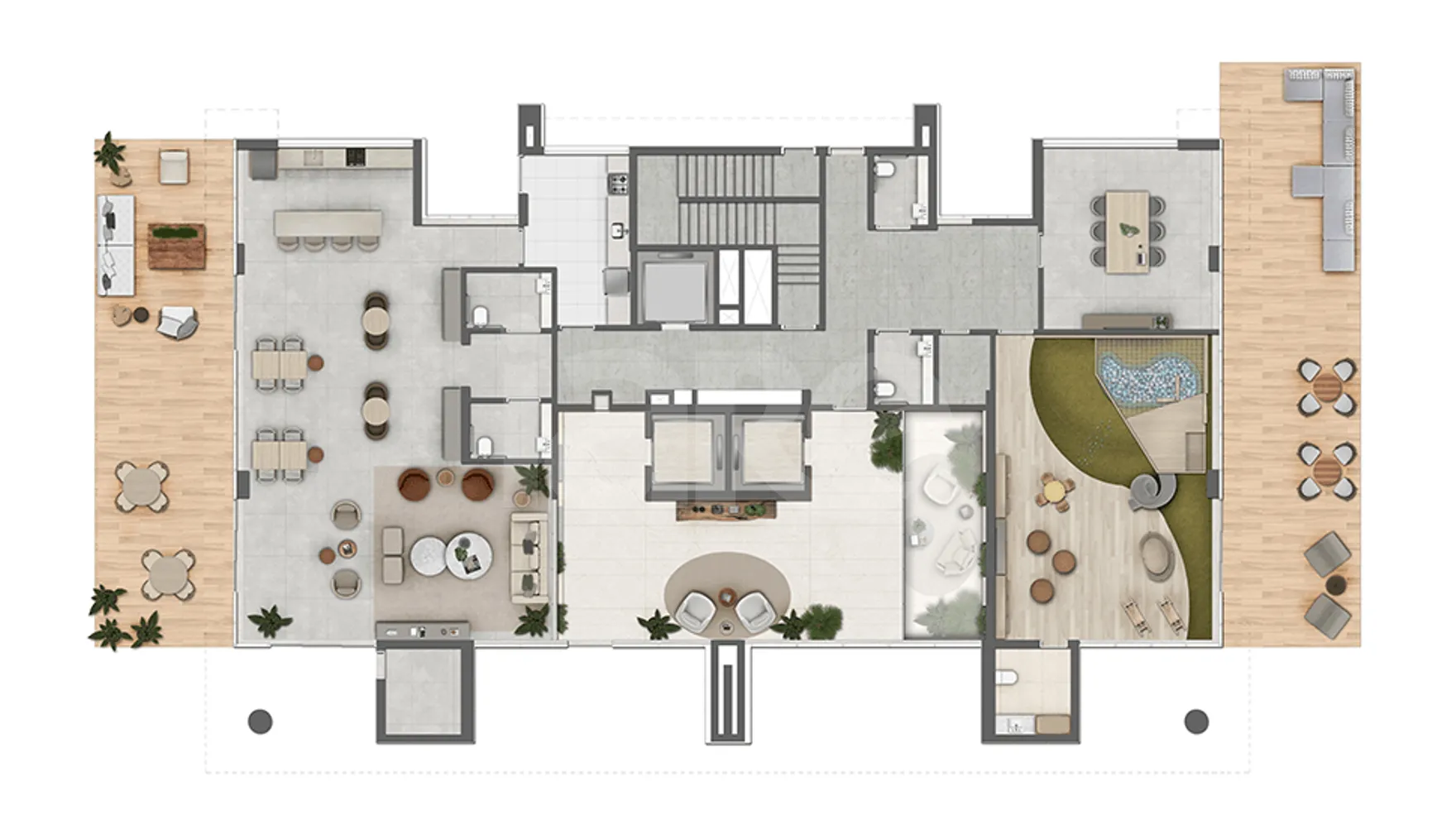 Planta — Pavimento térreo 4