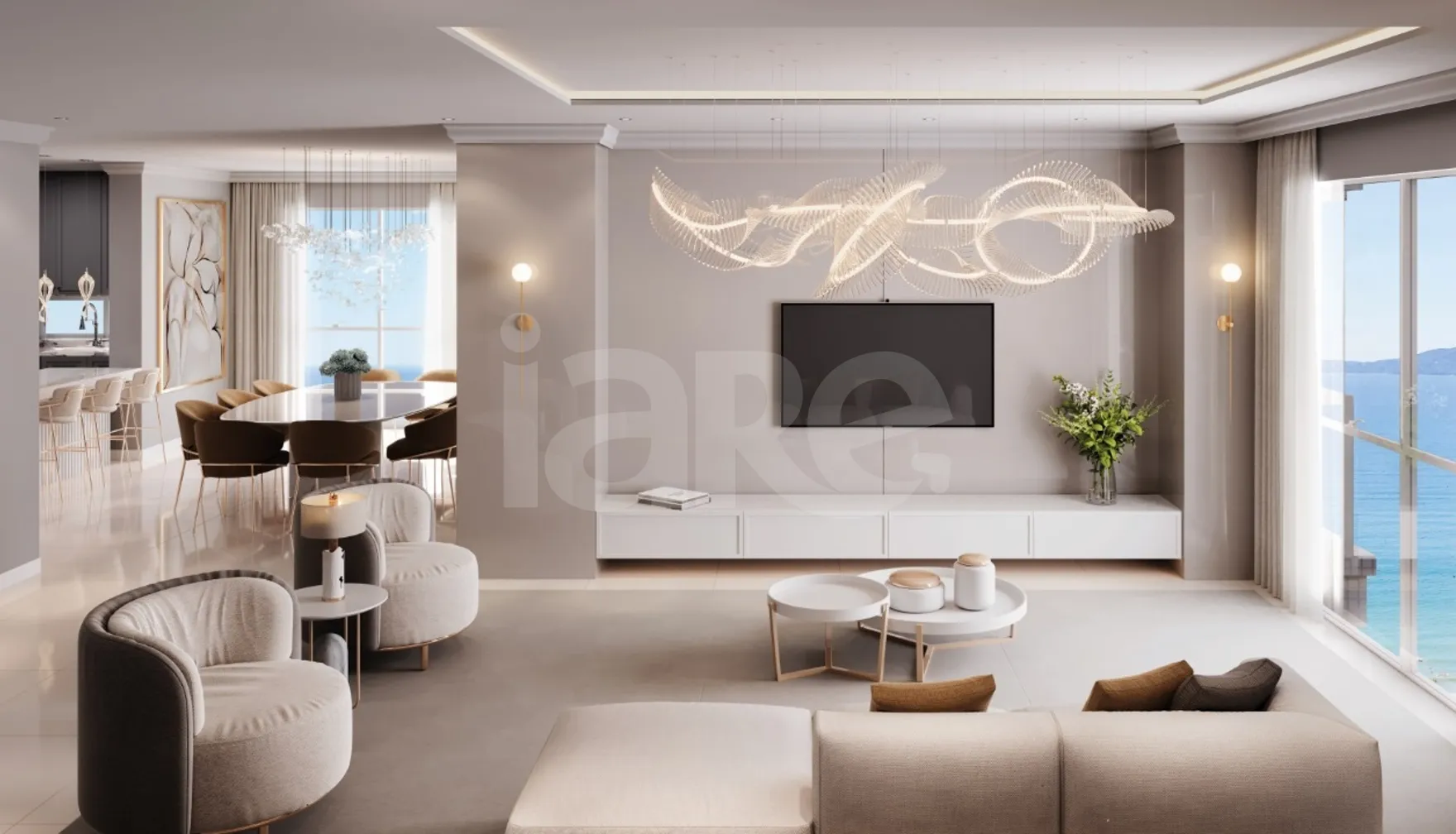 Diamante Residence - Apartamento com 259 m², em Meia Praia — foto 3