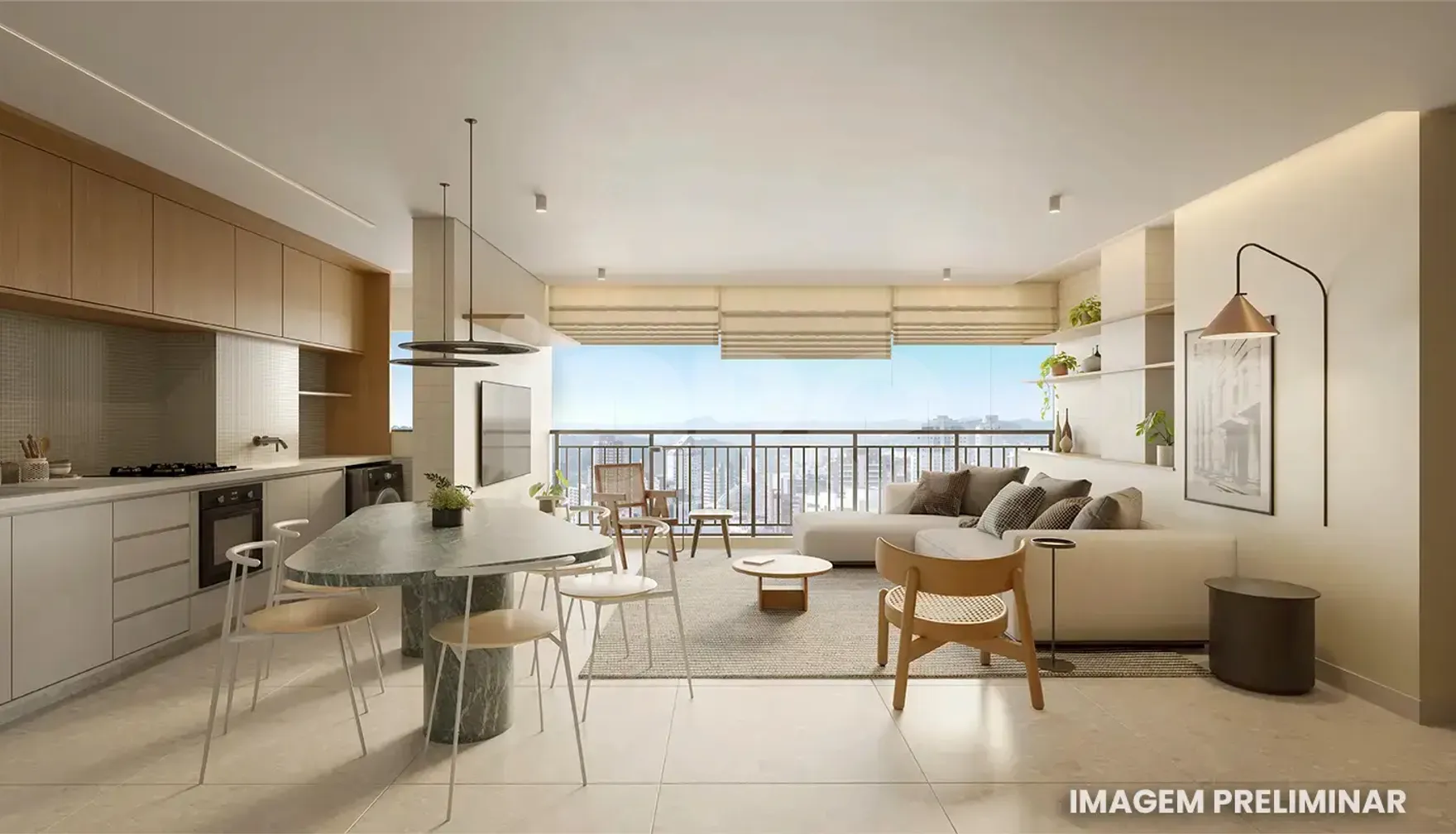 Almadá Vila Madalena - Apartamento com 59,1 m², em Sumarezinho — foto 2
