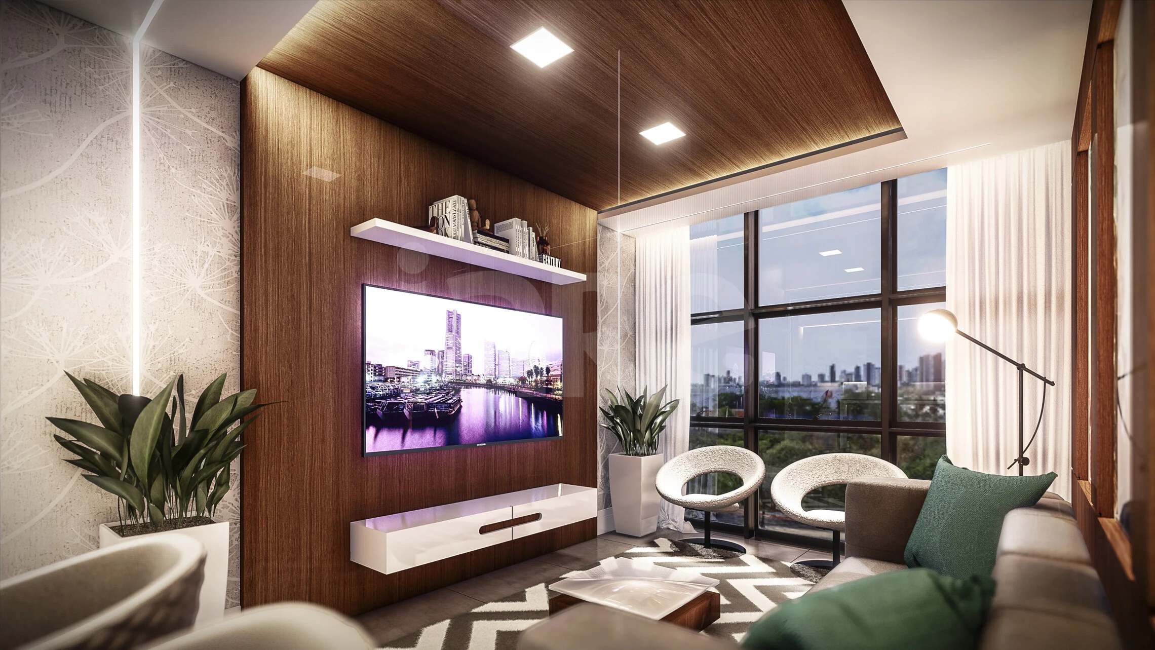 Livin Resort - Apartamento com 71,21 m², em Praia de Atlântida — foto 2