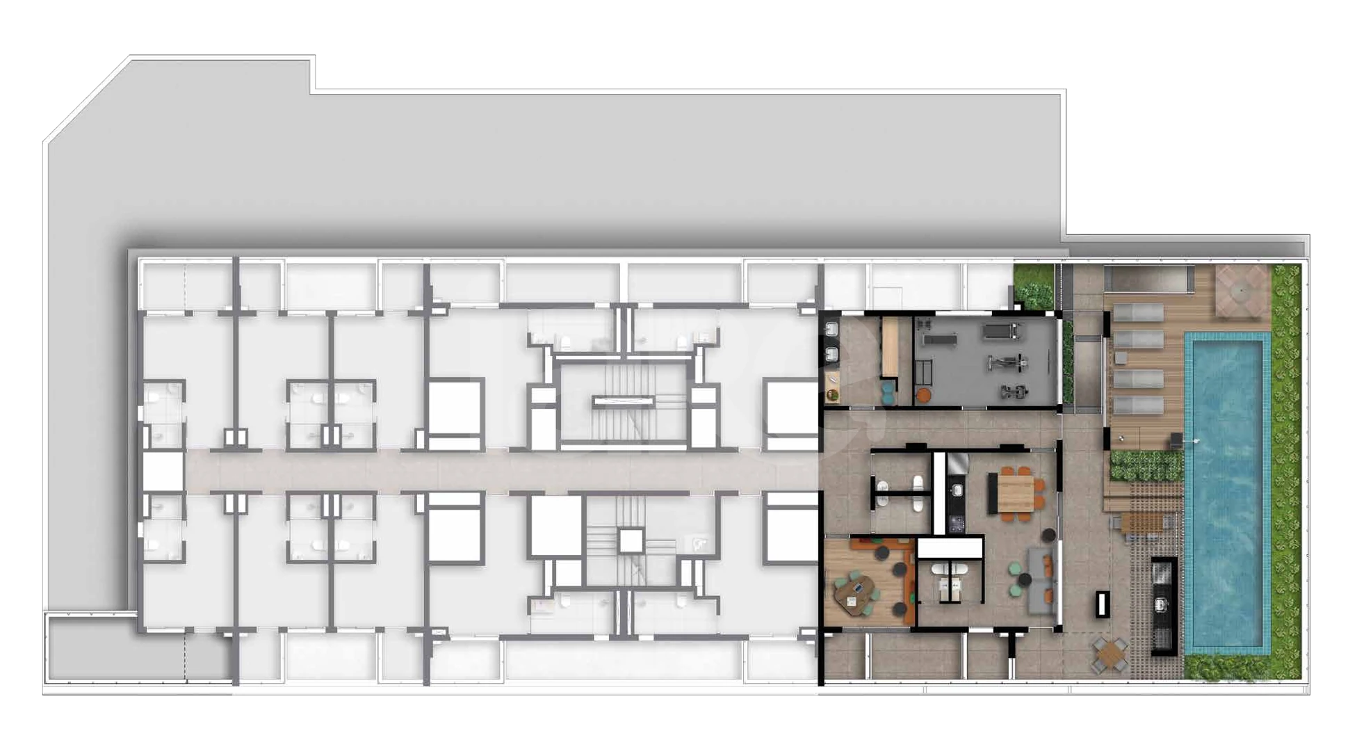 Planta — Pavimento 2