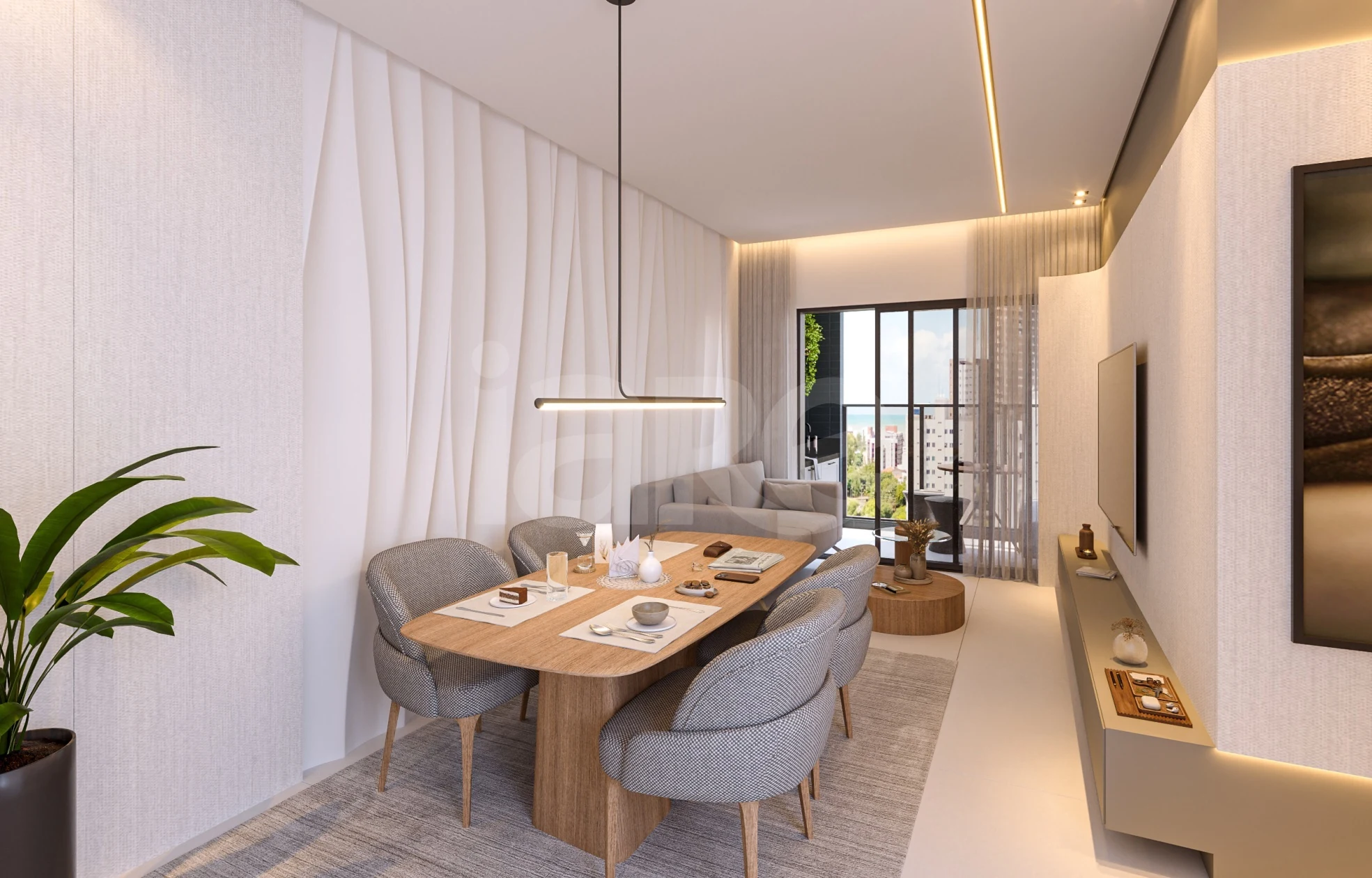 Elo Gold - Apartamento com 132,52 m², em Aeroclube — foto 4