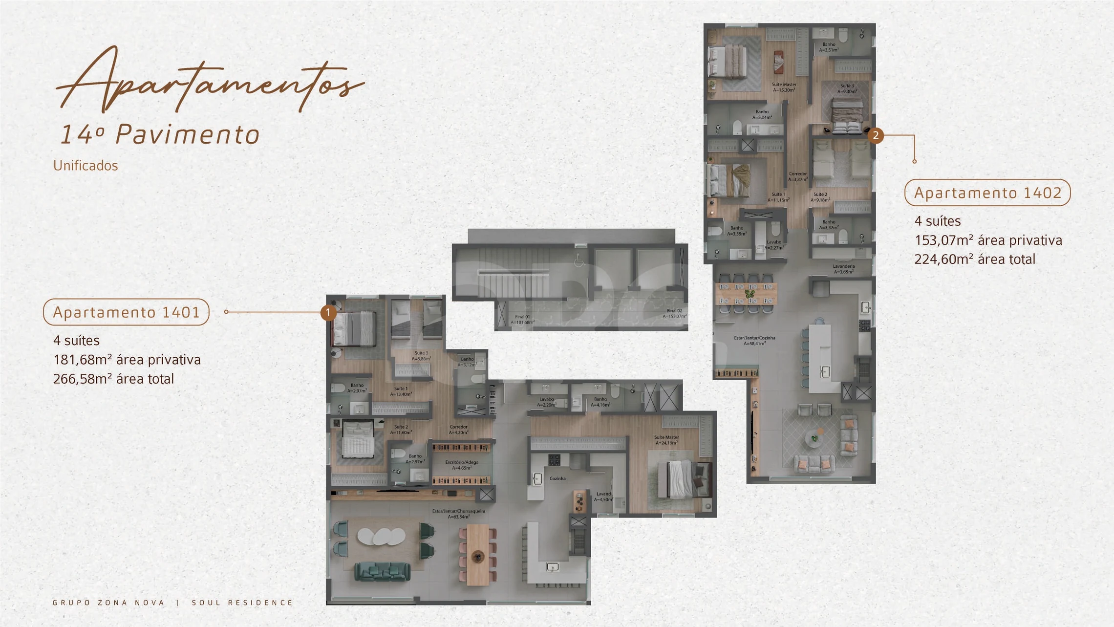 Planta — Pavimento 14