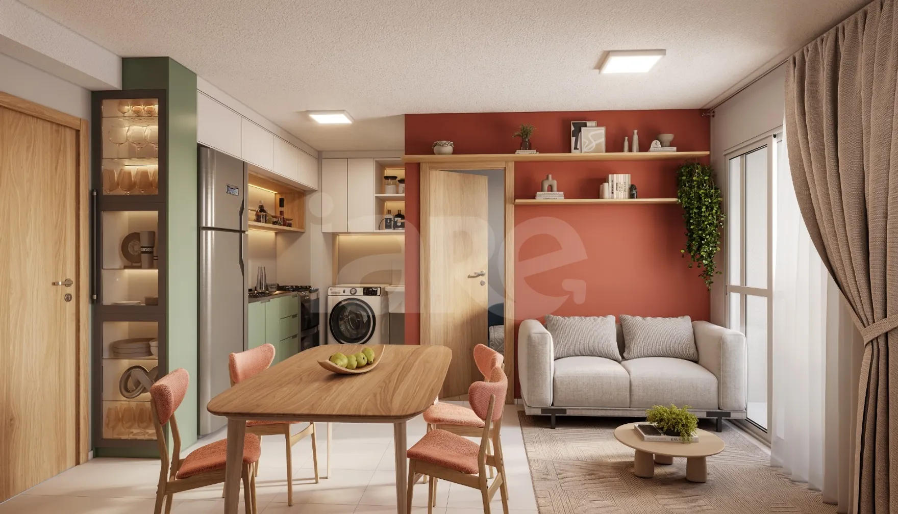 Recanto da Mata - Apartamento com 33,78 m², em Vila Sílvia — foto 2