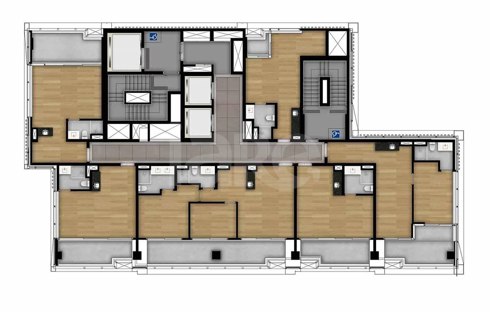 Planta — Pavimento 21