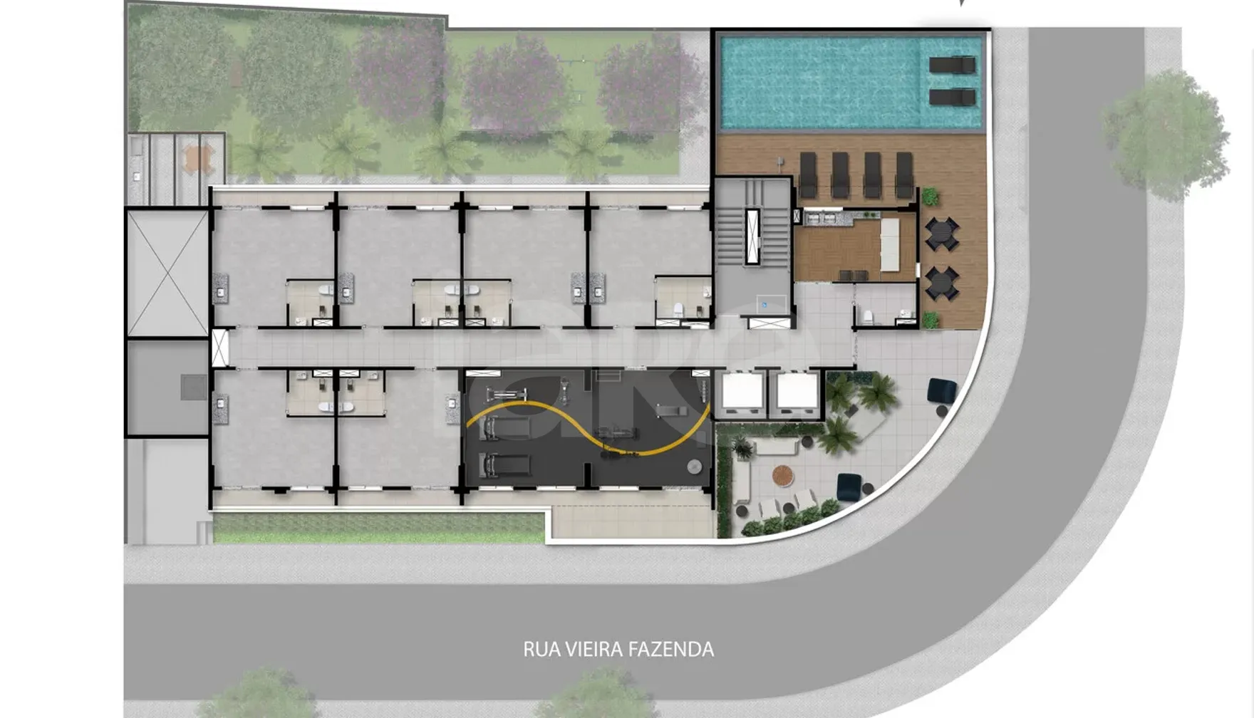 Planta — Pavimento 1 2