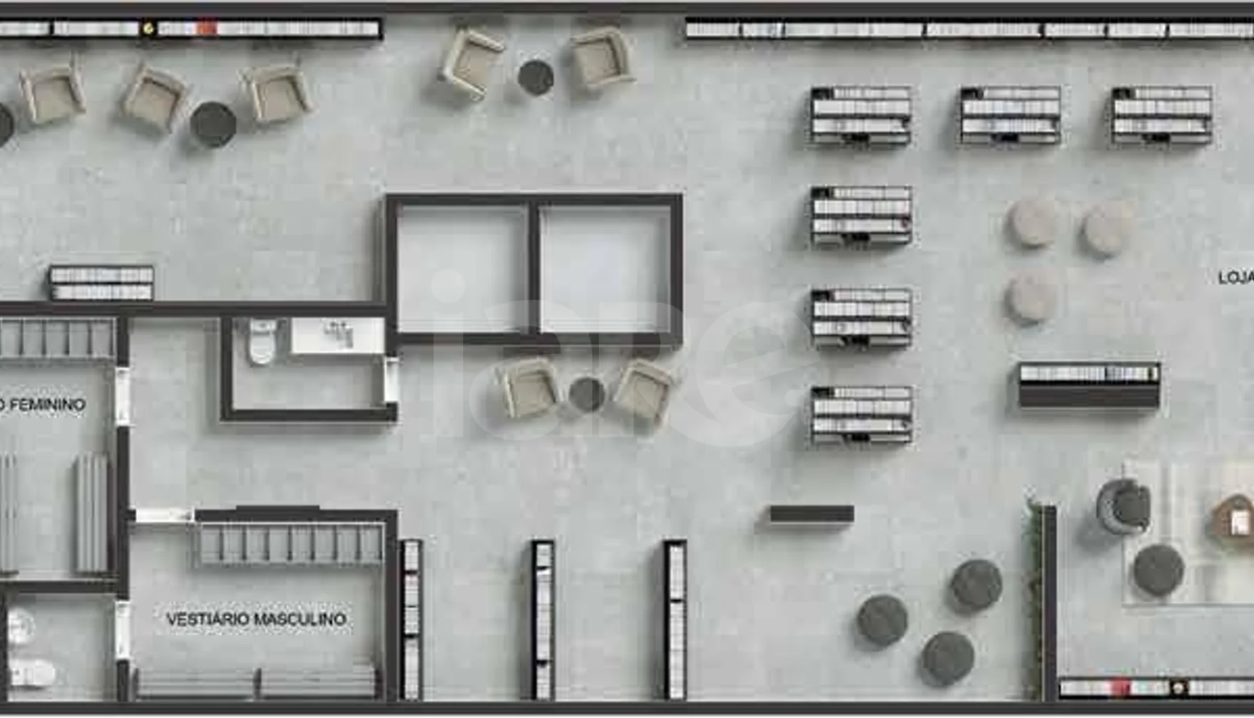 Planta — Pavimento subsolo