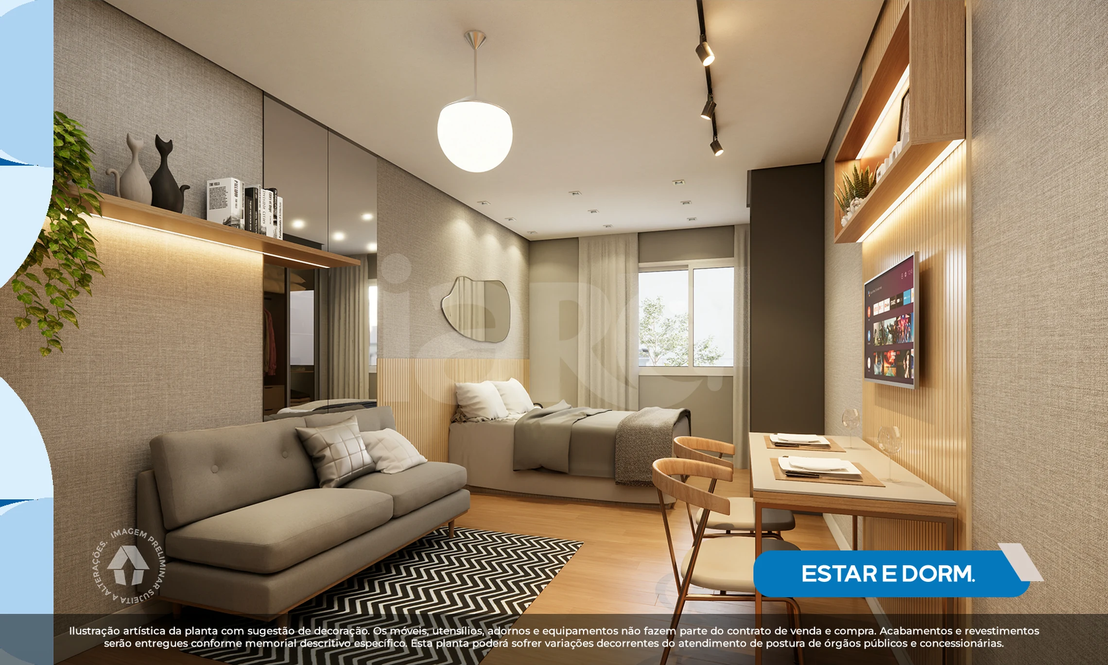 Metrocasa Clube Cangaíba - Studio com 24,57 m², em Vila Constança — foto 3