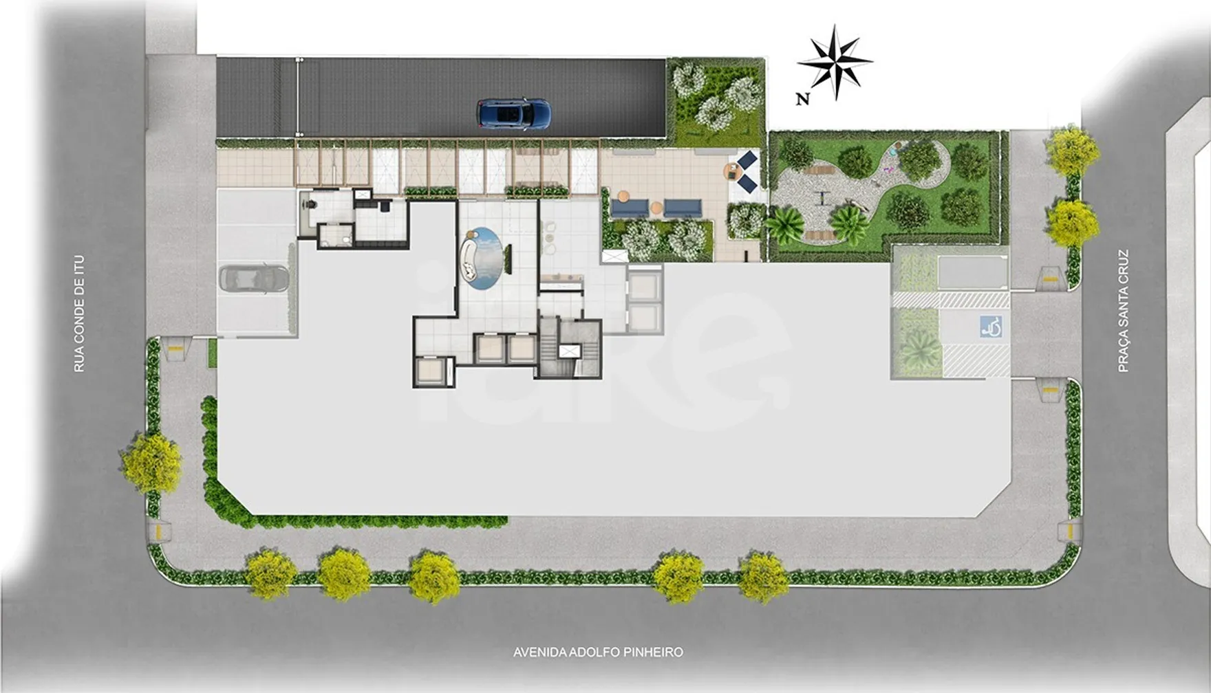 Planta — Pavimento térreo 2