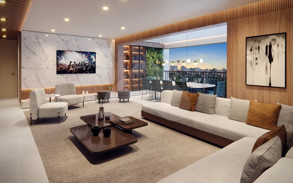 Raízes Premium Mooca - Apartamento com 82,6 m², em Mooca — foto 2