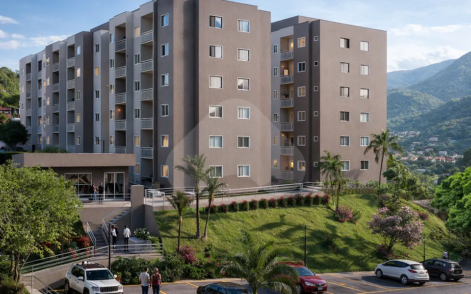 Rio+ Residencial Clube - Apartamento com 43,41 m², em Jacarepaguá — foto 2