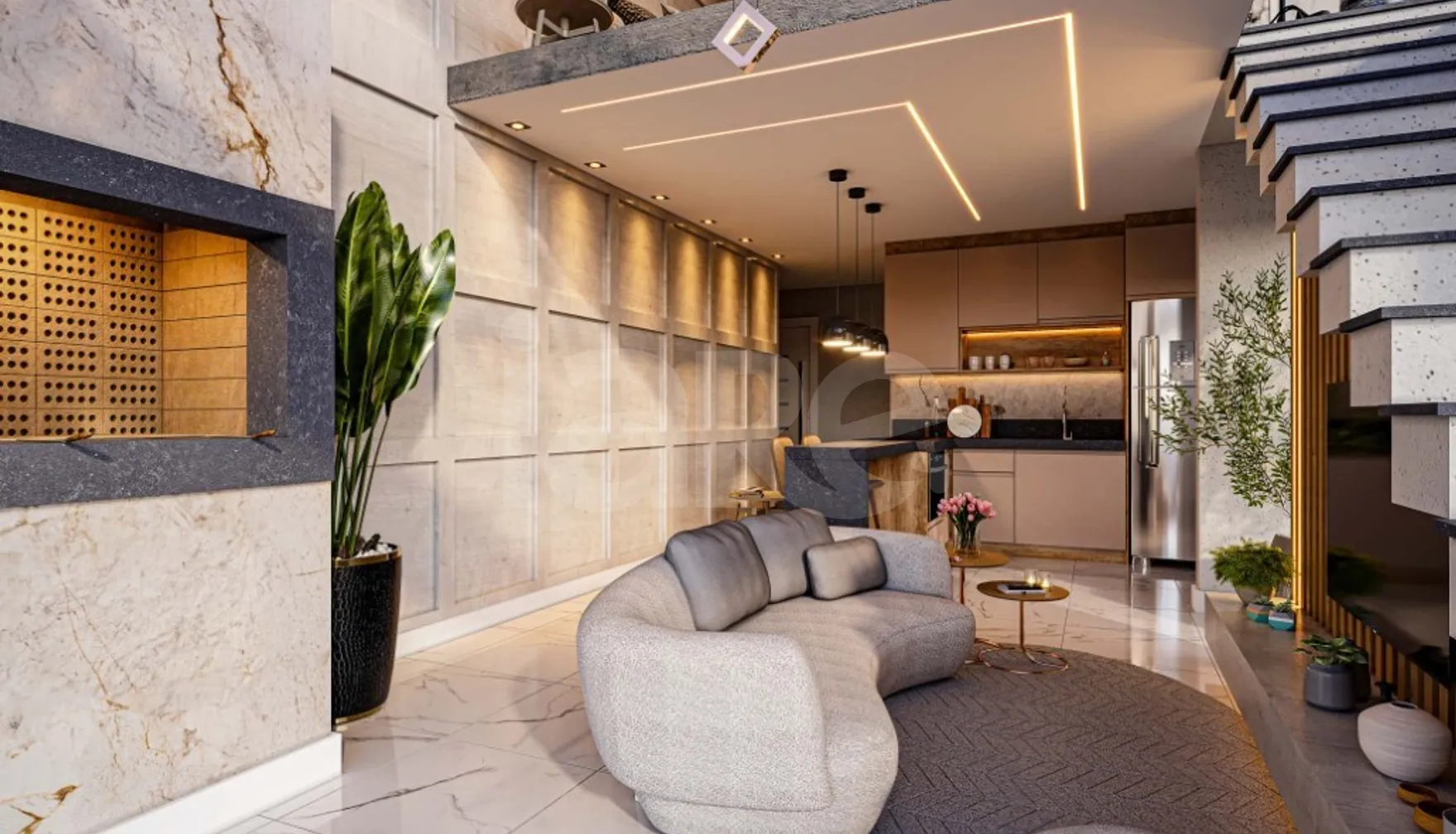 Firenze Tower - Apartamento com 44,98 m², em Perequê — foto 3