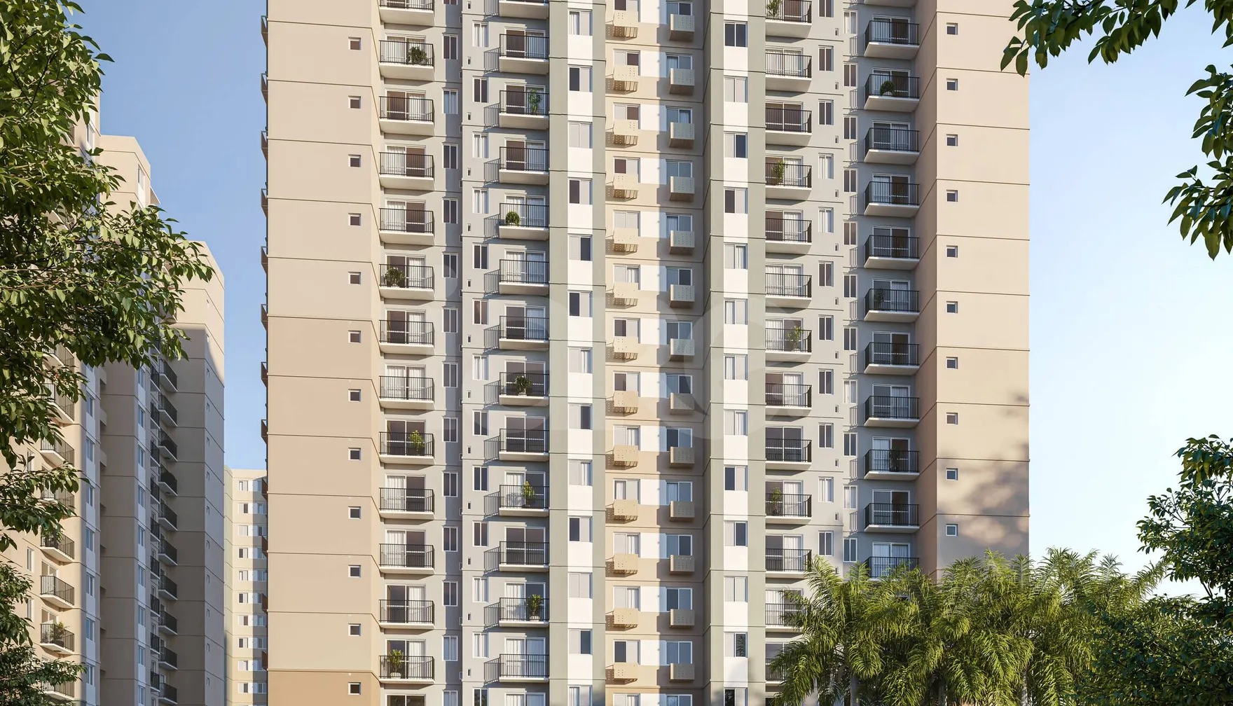 Now Milão - Apartamento com 61,14 m², em Chácaras Dona Gê — foto 1