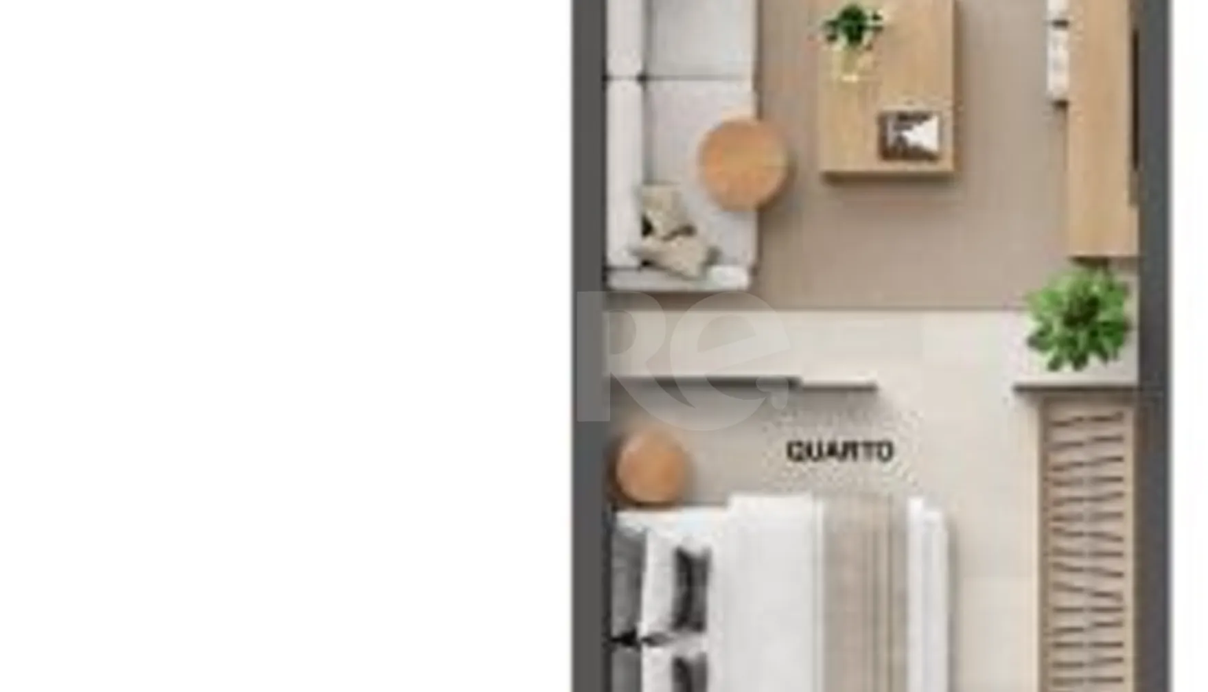 Planta — Garden 47,83 m²