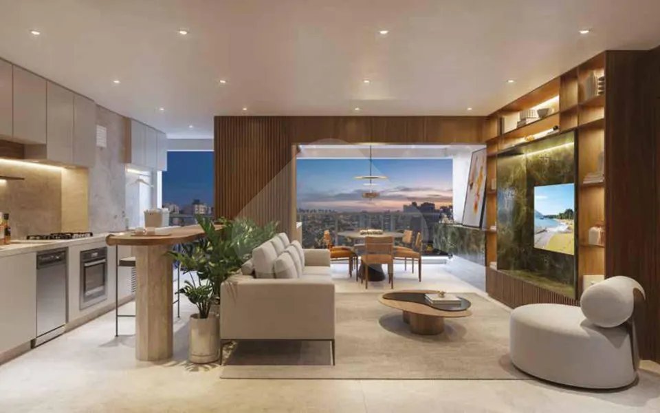 Casa Nacional Eztec - Apartamento com 114,49 m², em Santo Amaro — foto 2