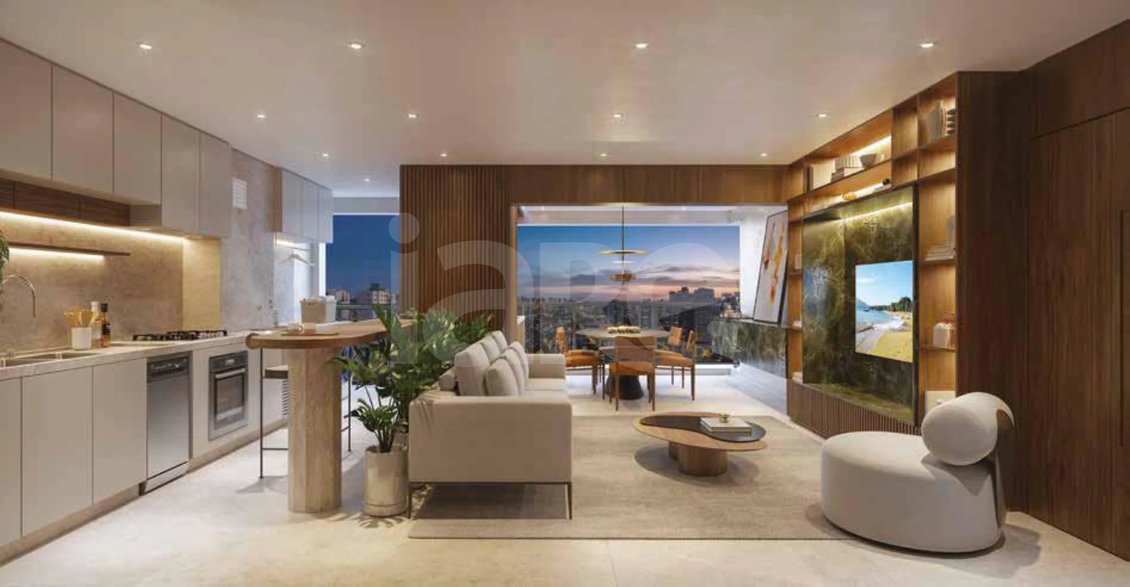 Casa Nacional Eztec - Apartamento com 114,49 m², em Santo Amaro — foto 2