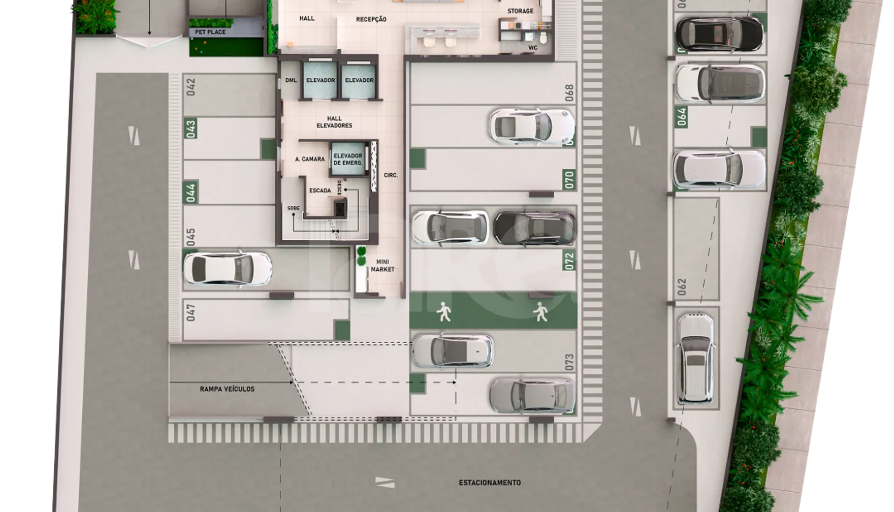 Planta — Pavimento térreo