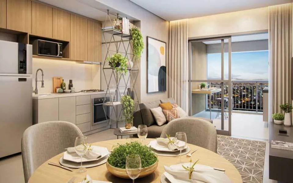 Dream View Sky Resort - Apartamento com 63,76 m², em Vila Prudente — foto 4