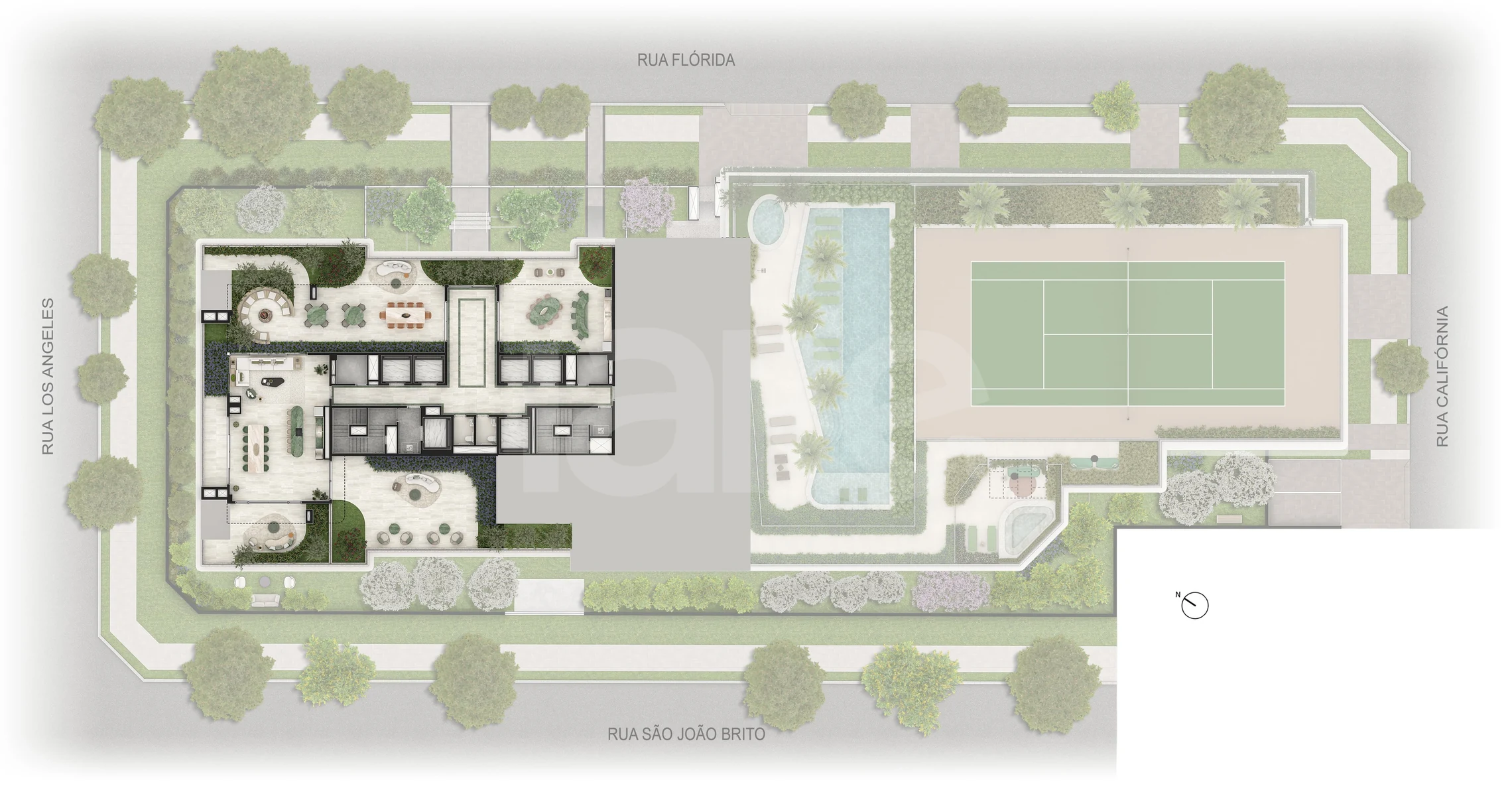 Planta — Pavimento rooftop