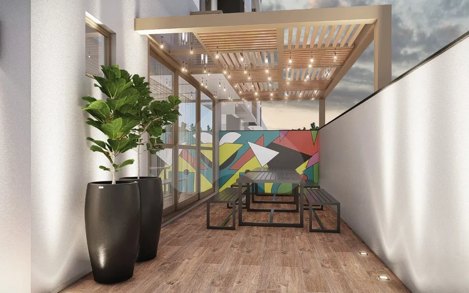 Residencial Cecília - Apartamento com 39,14 m², em Carvoeira — foto 10