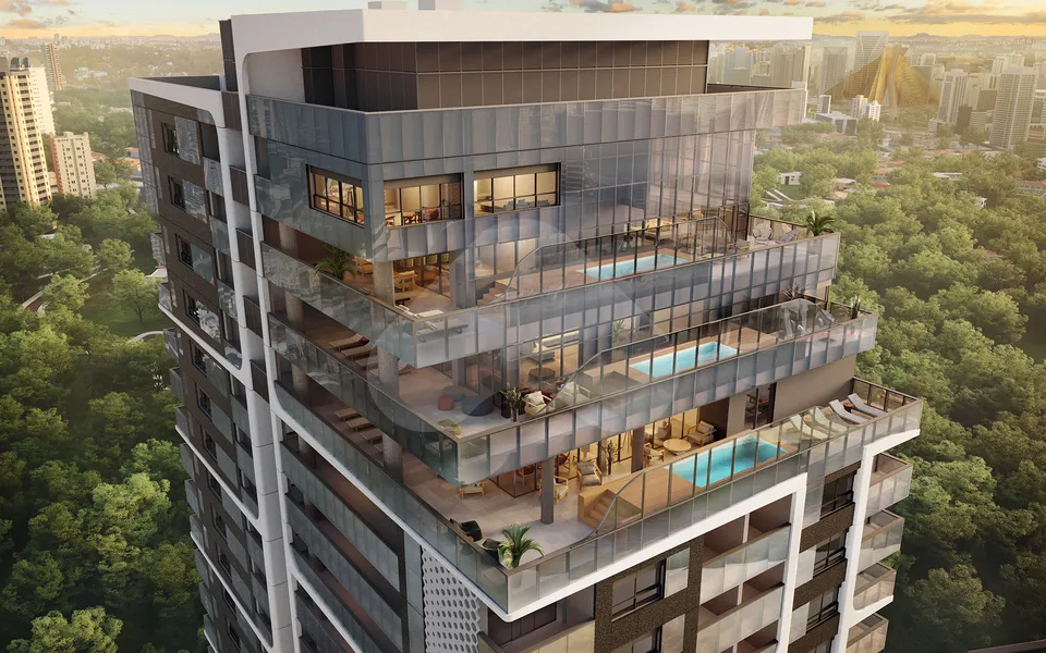 Parque Global - Torre Imperial - Apartamento com 166 m², em Real Parque — foto 7