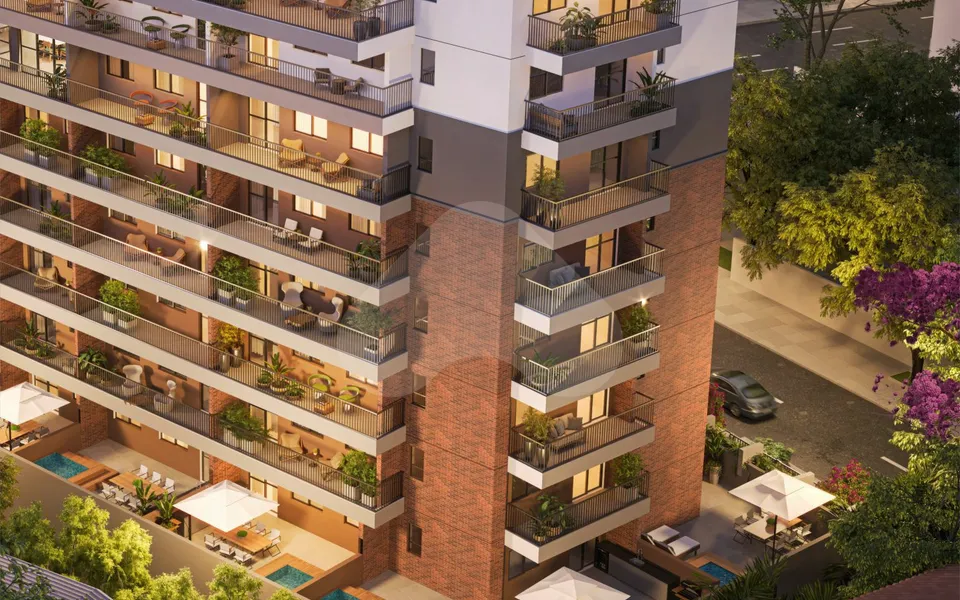 Cores da Tijuca - Studio com 34,8 m², em Tijuca — foto 15
