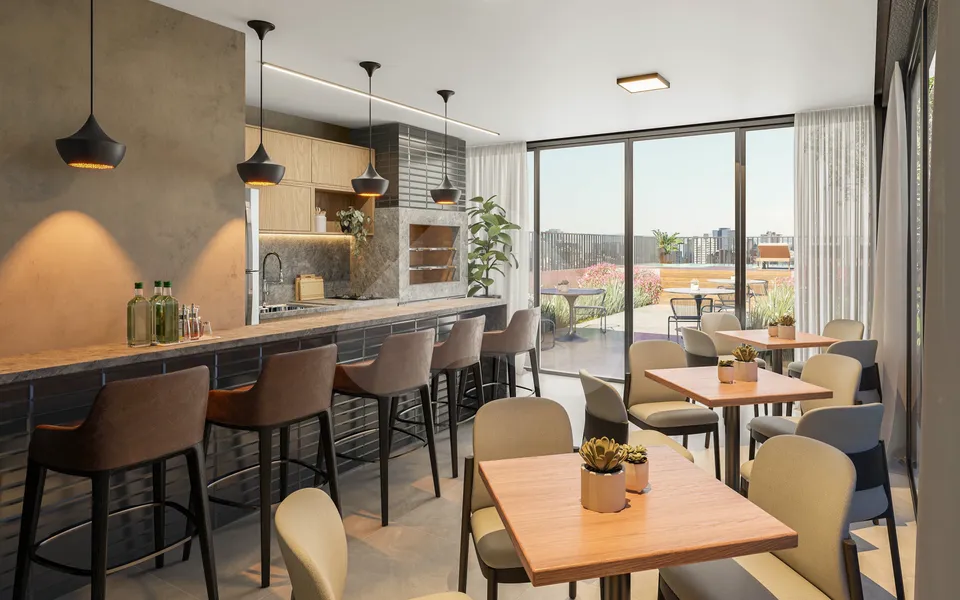 Midtown Home + Gallery - Studio com 22,66 m², em Independência — foto 4